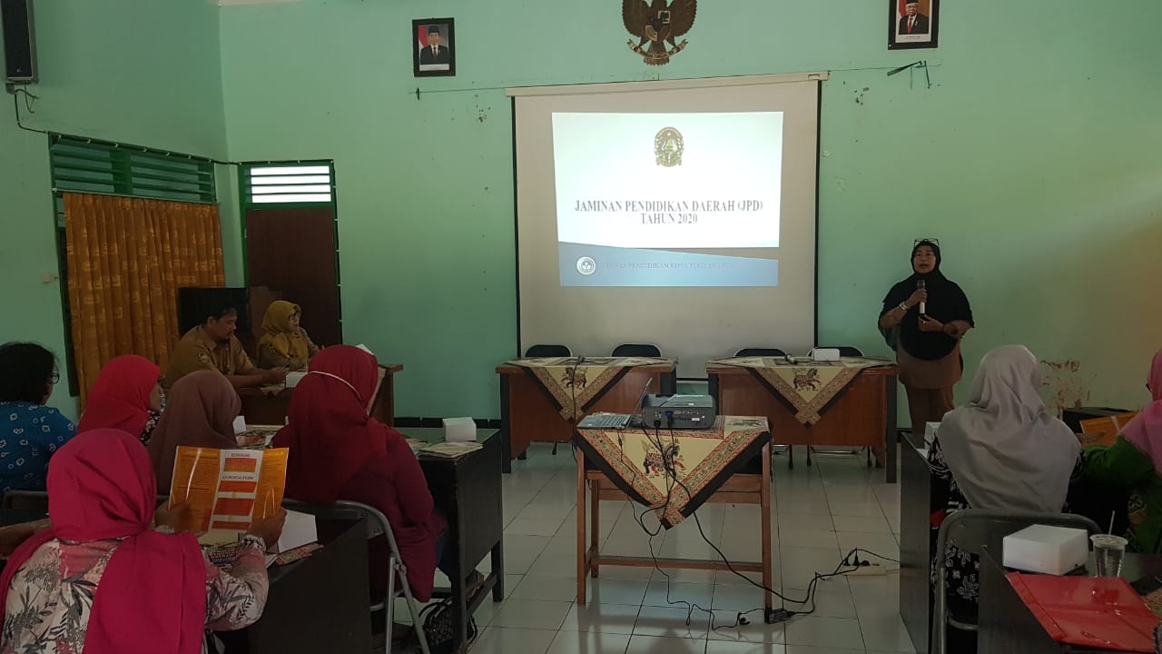 Sosialisasi JPD (Jaminan Pendidikan Daerah) oleh Dinas Pendidikan Kota Yogyakarta