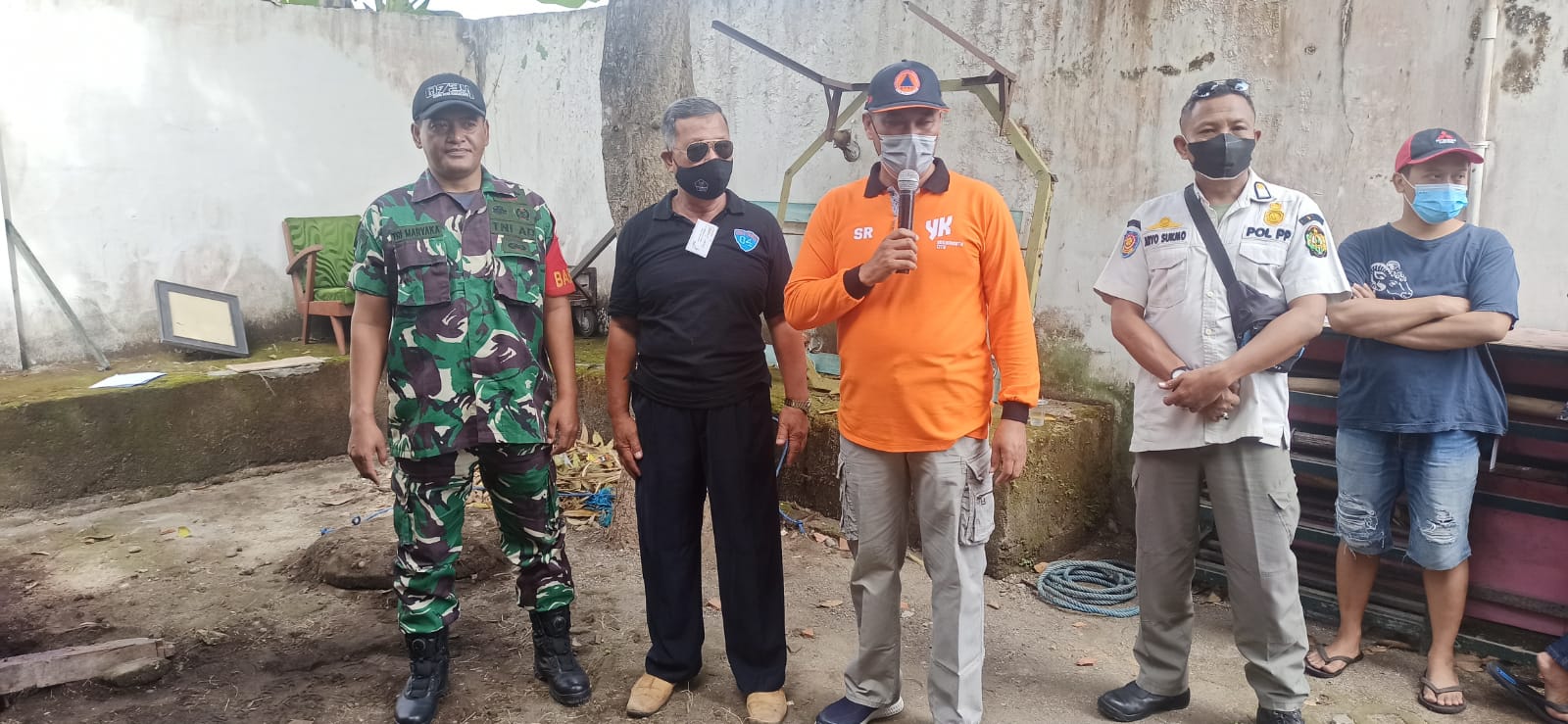 Pemantauan Pemotongan Hewan Kurban sekaligus Mendampingi dari Dinas Pertanian dan Pangan Kota Yogyakarta Melaksanakan Pengecekan Kelayakan Daging Hewan Kurban