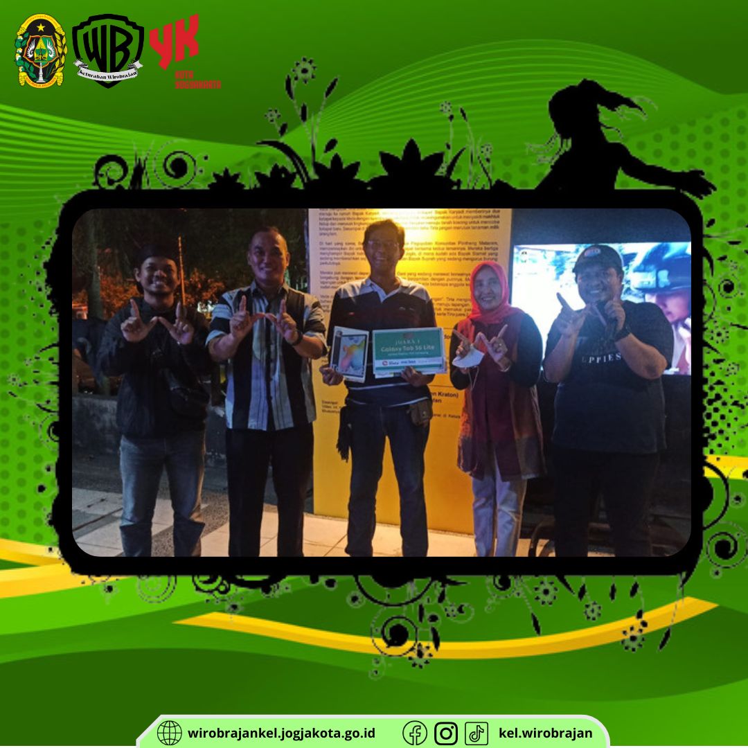Kelurahan Wirobrajan berhasil menjadi Juara 1 Festival Film Kampung Kota Yogyakarta
