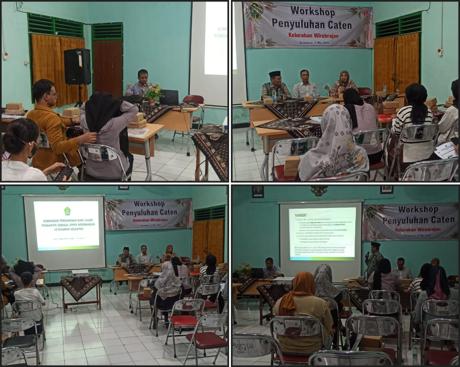 Workshop Penyuluhan Caten Kelurahan Wirobrajan