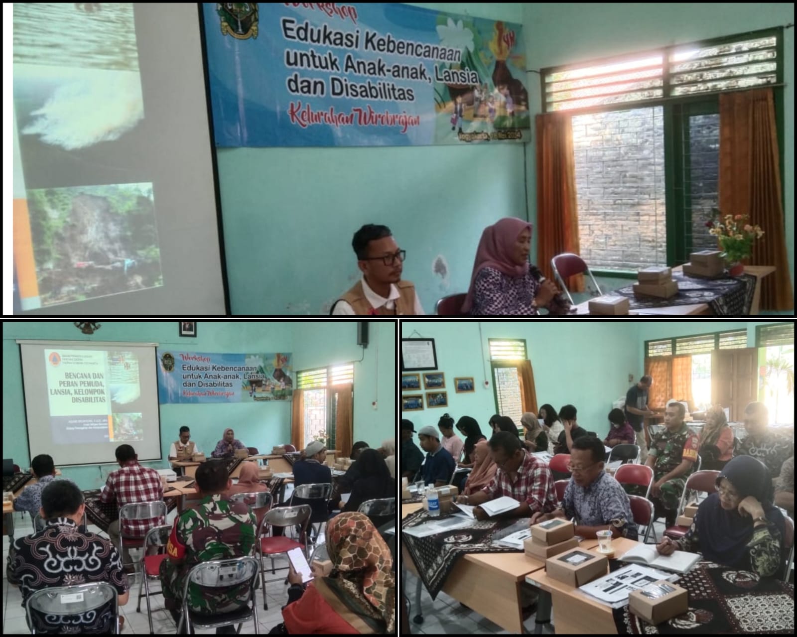 Workshop Edukasi Kebencanaan Untuk Anak-Anak, Lansia, dan Disabilitas di Kelurahan Wirobrajan