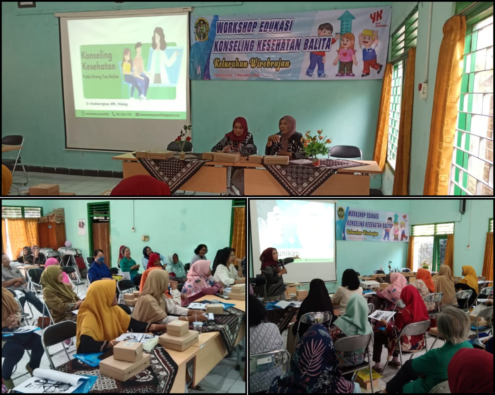 Workshop Edukasi Konseling Kesehatan Balita di Kelurahan Wirobrajan