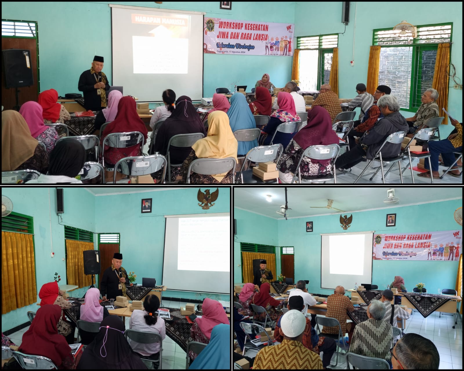 Workshop Kesehatan Jiwa dan Raga Lansia Kelurahan Wirobrajan